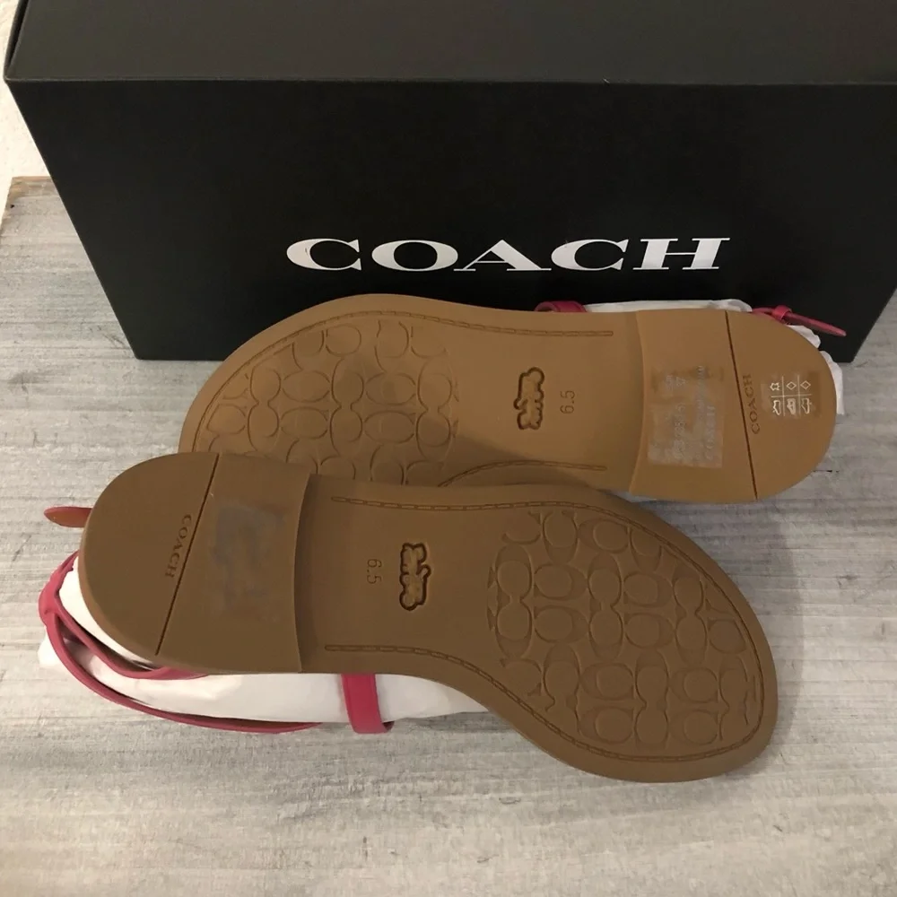 Coach Raspberry Sandals - Picture 5 of 6